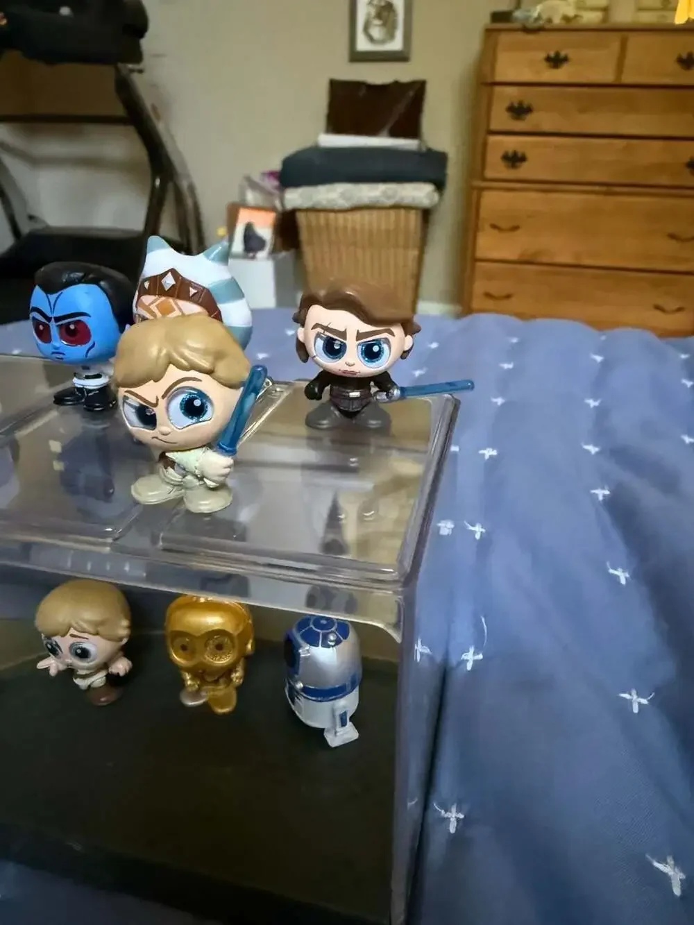 9  Star Wars Doorables and Collectible Figures Set